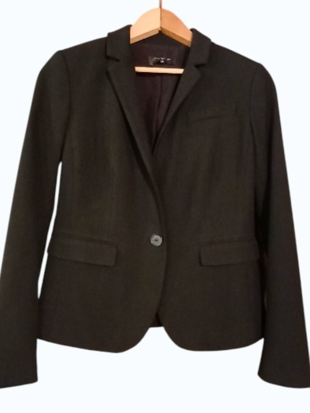 ANN TAYLOR Black Single Button Suit/Blazer - EUC